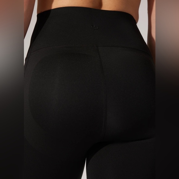 Women's High-Waist Black Leggings - Picture 4 of 16